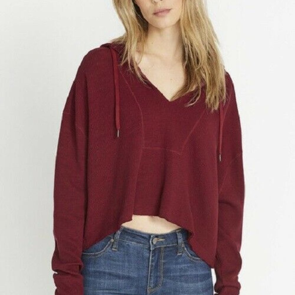 BUFFALO DAVID BITTON HOODED TOP TENNIE- SZ Medium
